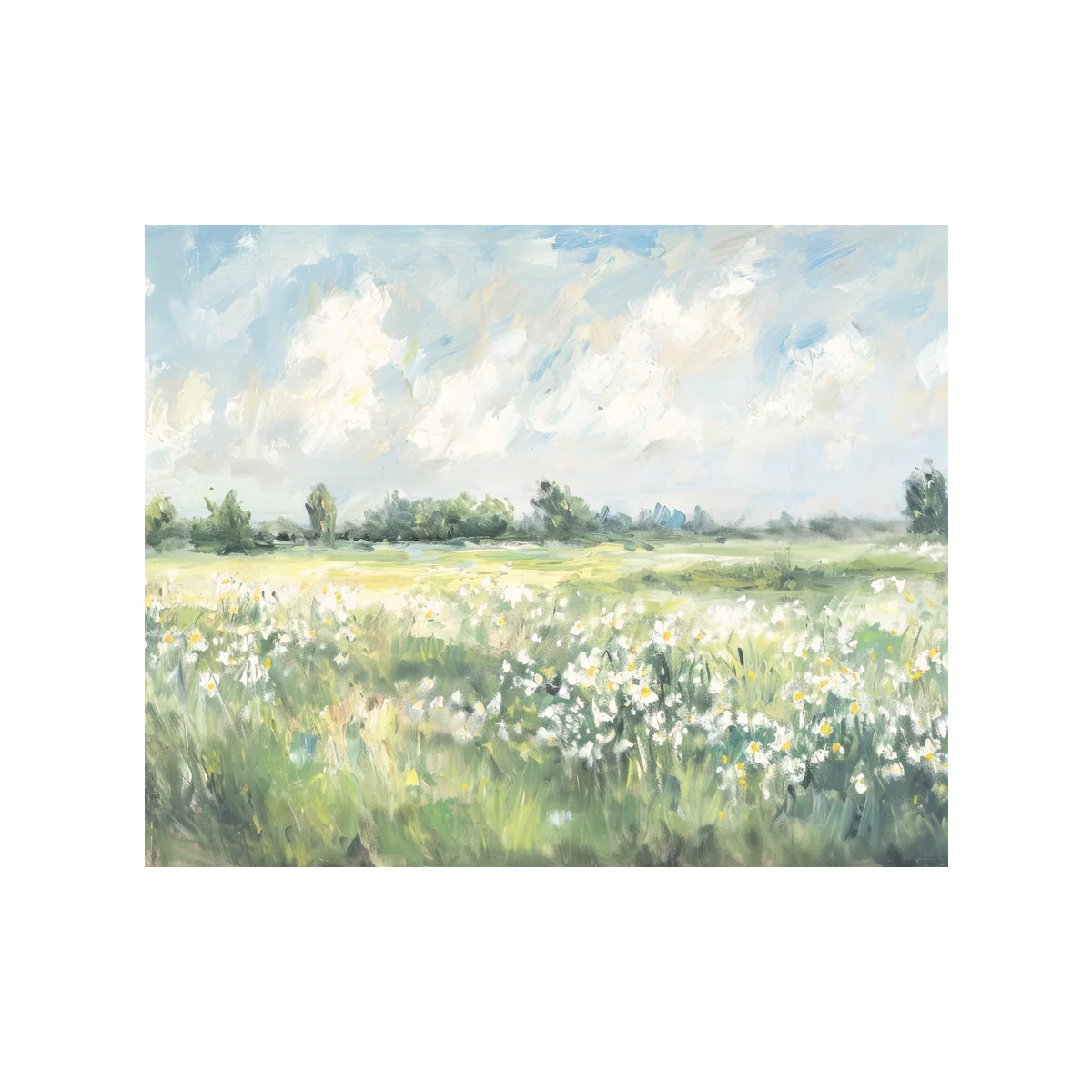 April Sky - Unframed Art Print - Image 2
