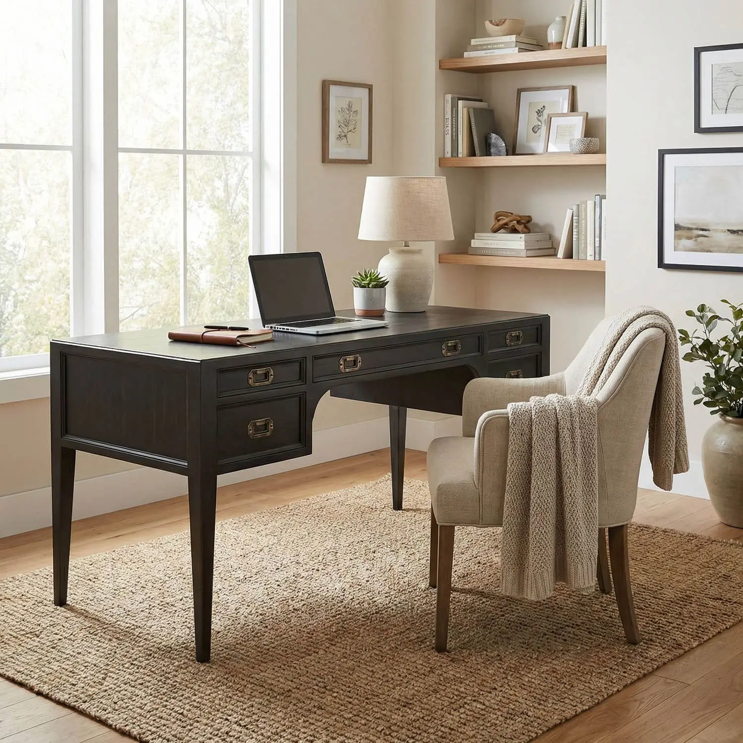 Africa Desk - Pale Black - Image 5
