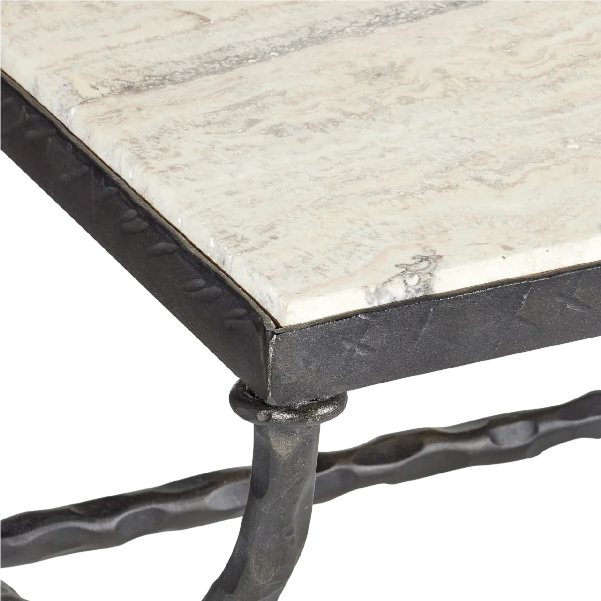 Agora Travertine Cocktail Table - Image 2