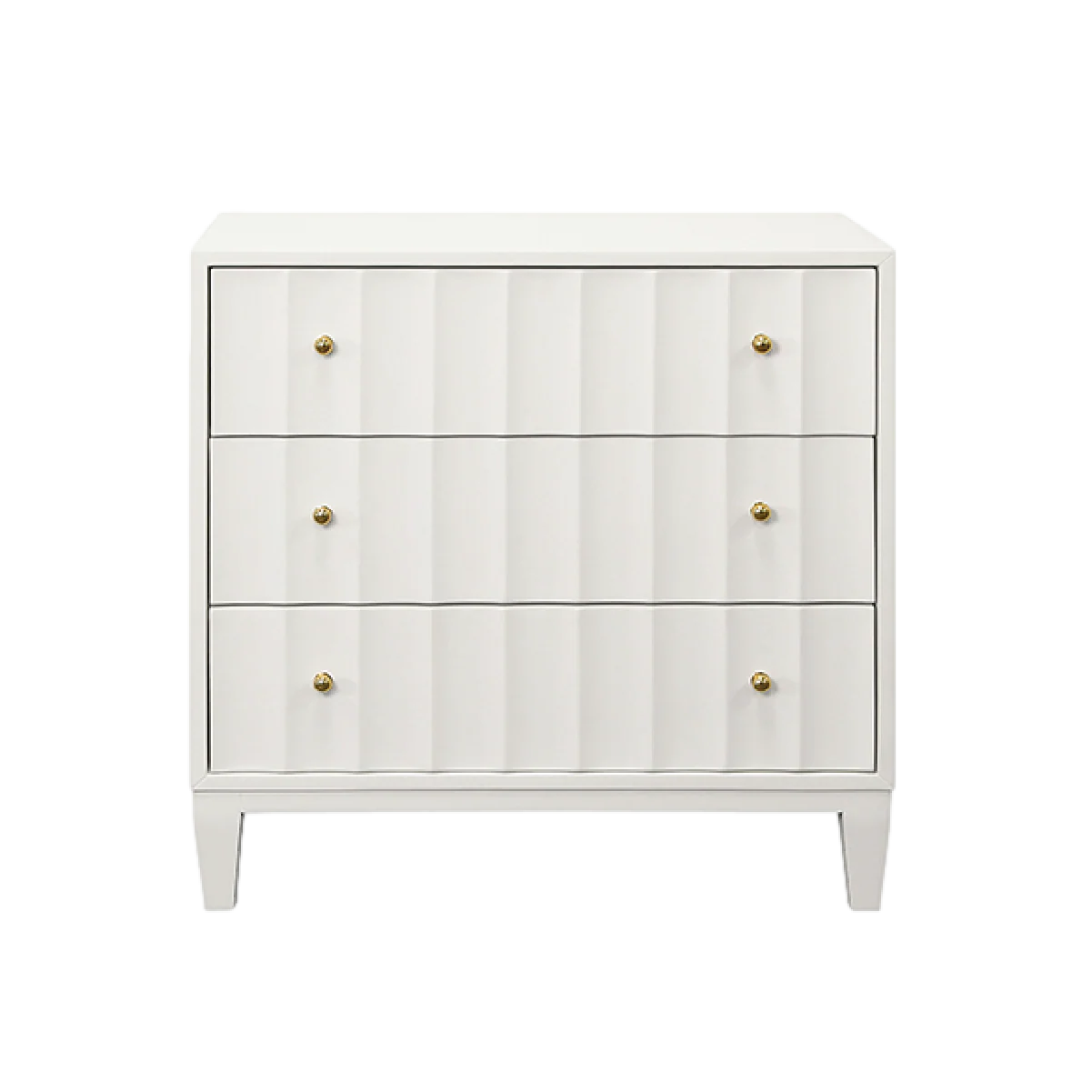 Aiden Side Table - White