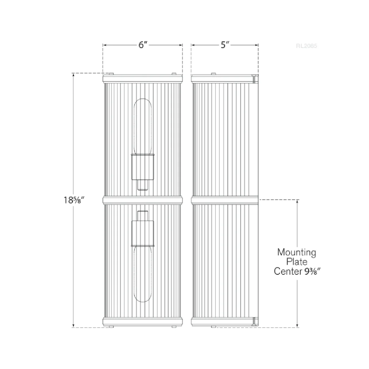 Allen Medium Linear Sconce - Image 3