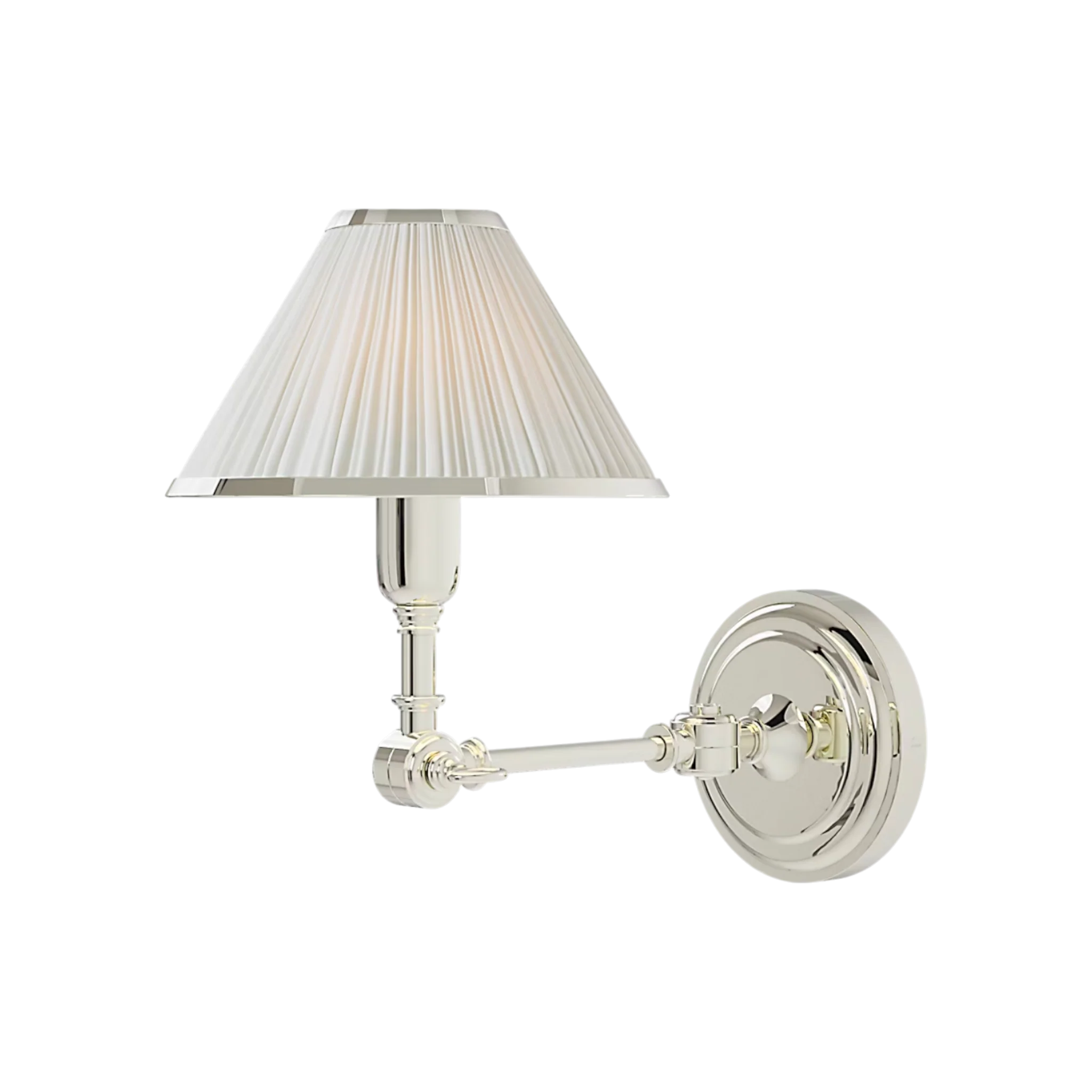 Anette Single Sconce - Silk Shade - Image 2