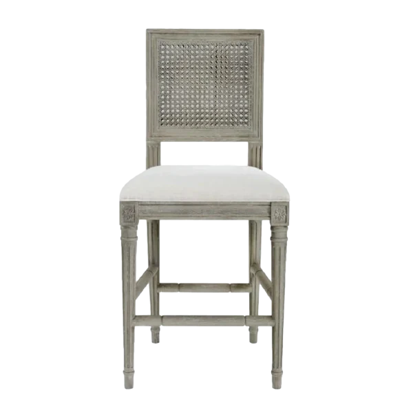 Annette Counter Stool - Soft Gray