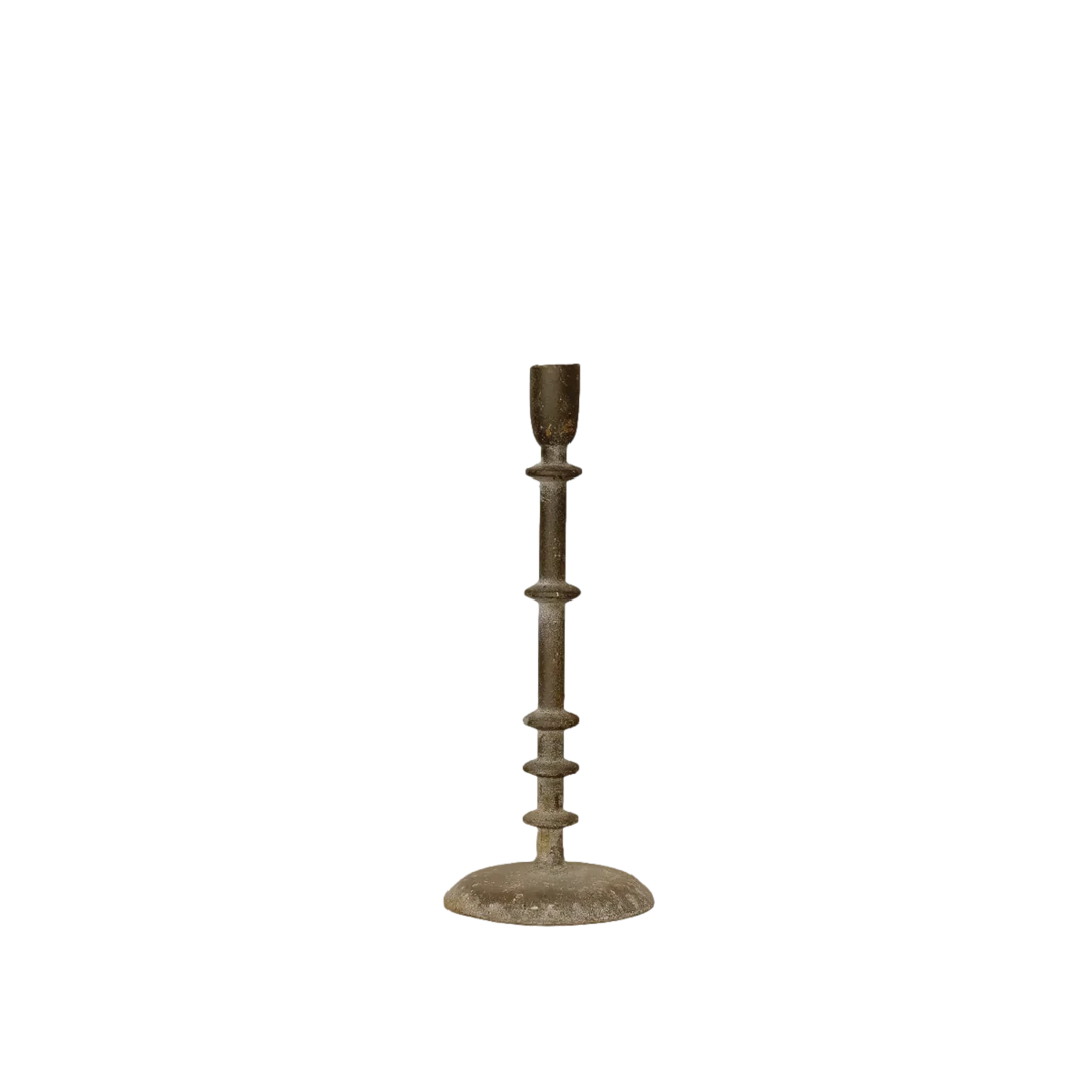 Augustus Iron Candle Holder - Short