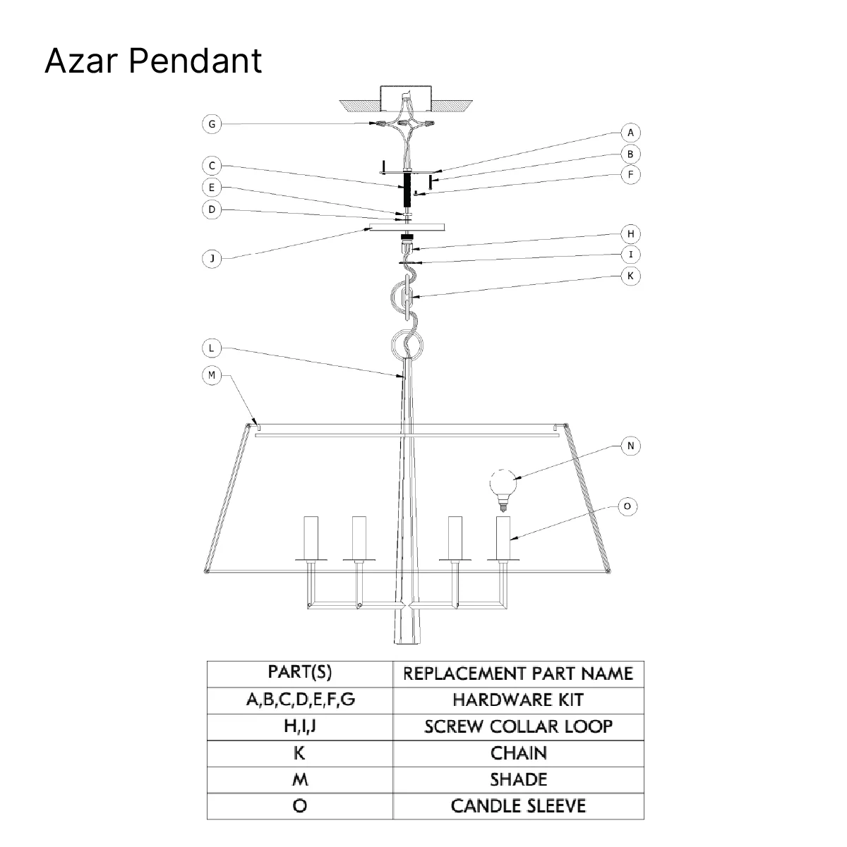 Azar Pendant - Image 8