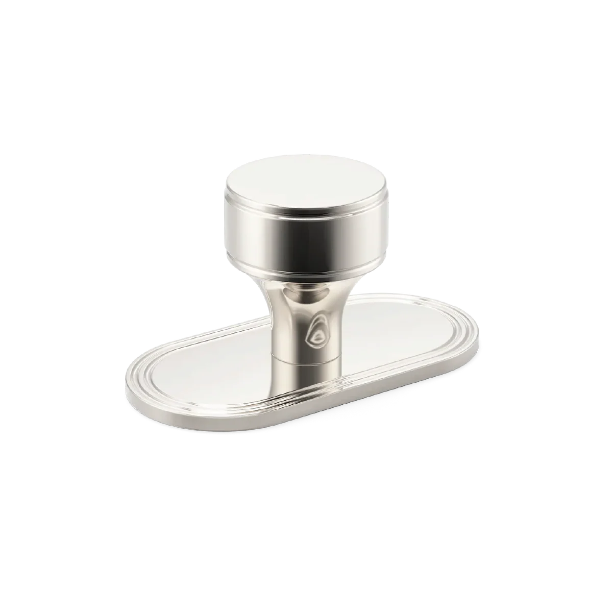 Barwick Plain Cabinet Knob with Backplate