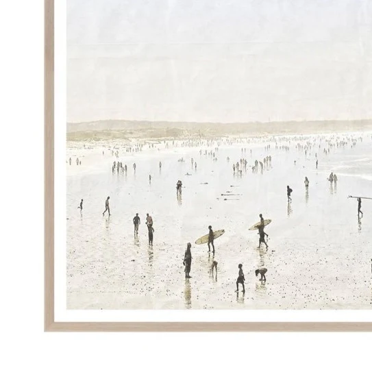 Beach Surf Framed Artwork - Image 2