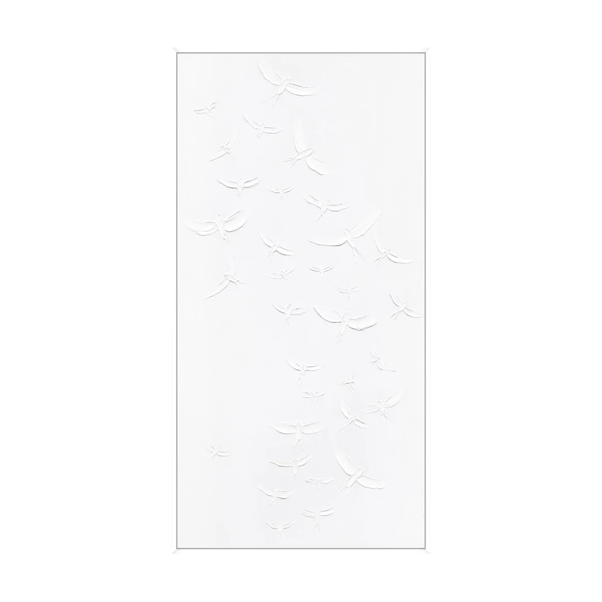 Birds on Canvas No. 01 Framed Artwork