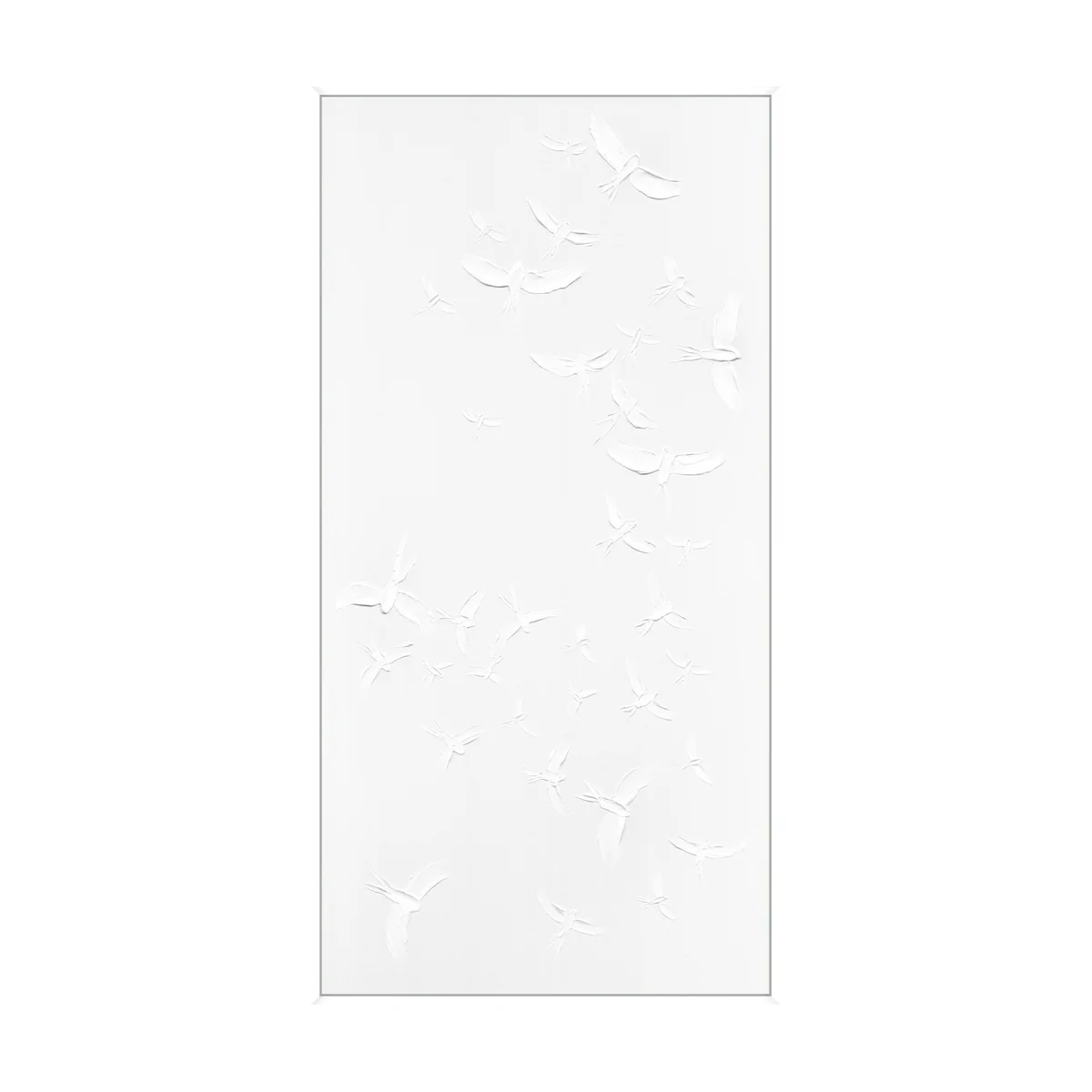 Birds on Canvas No. 02 Framed Artwork