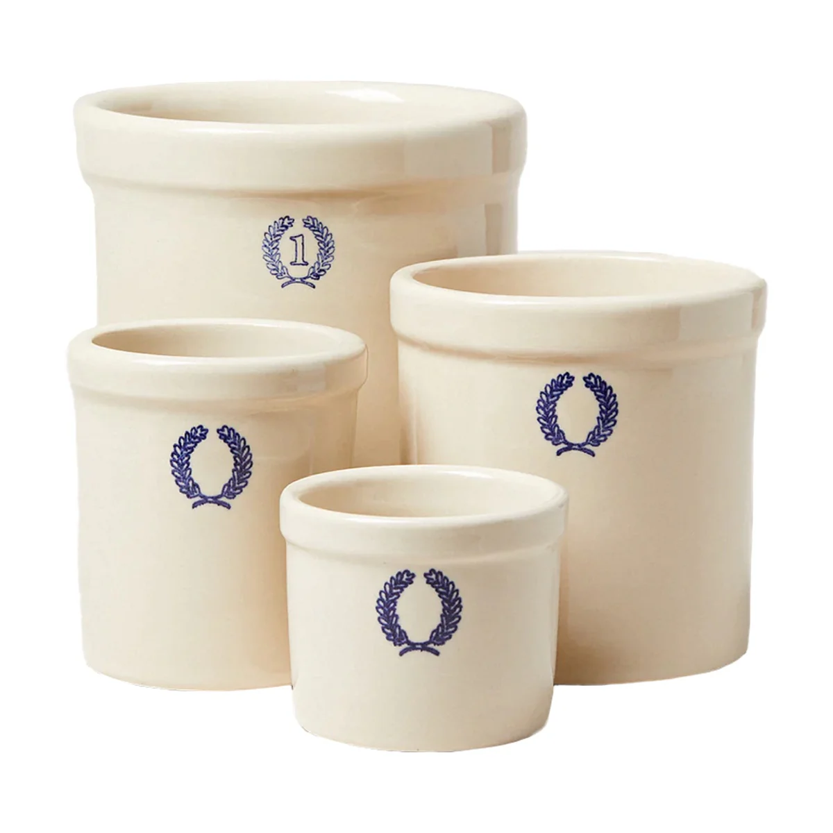 Blue Laurel Crock - Image 5