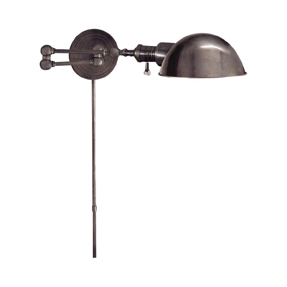 Boston Swing Arm with Apothecary Shade