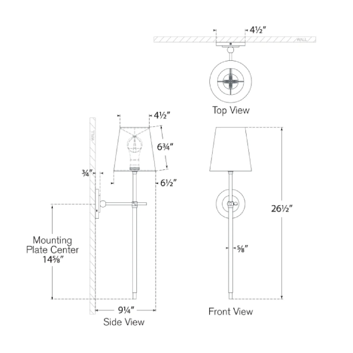 Bryant Large Tail Sconce - Image 6
