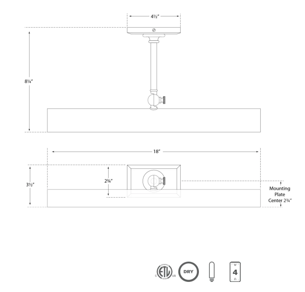 Cabinet Maker's Picture Light - 18" - Image 5