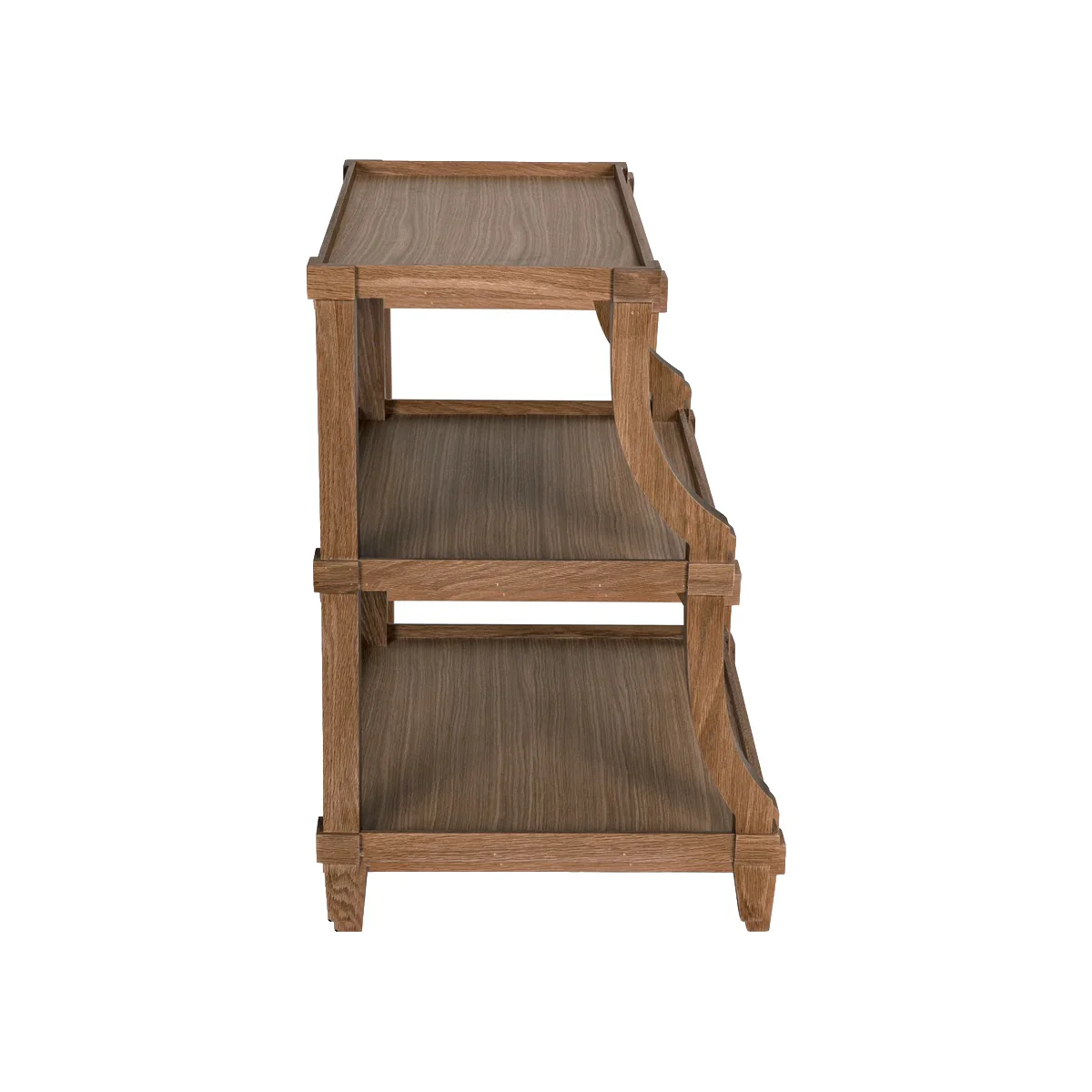 Carlsbad Side Table - Curved, Oak - Image 3