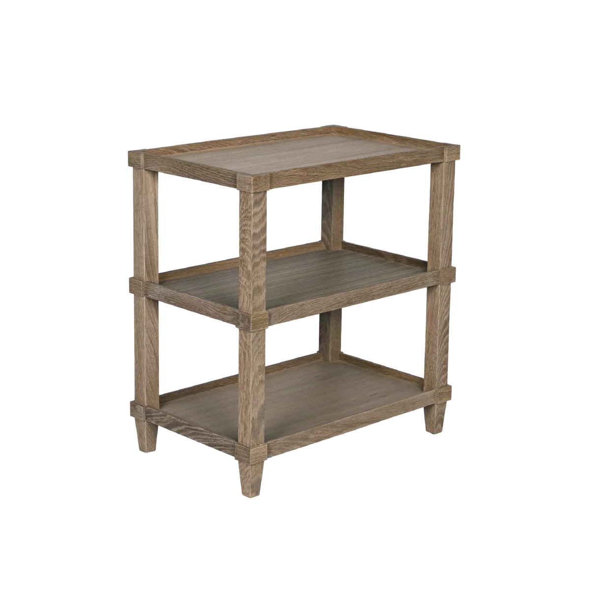 Carlsbad Side Table - Straight, Oak