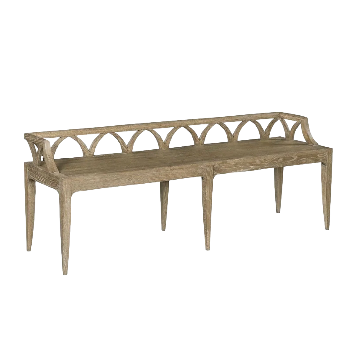 Cascade Oak Bench - Natural