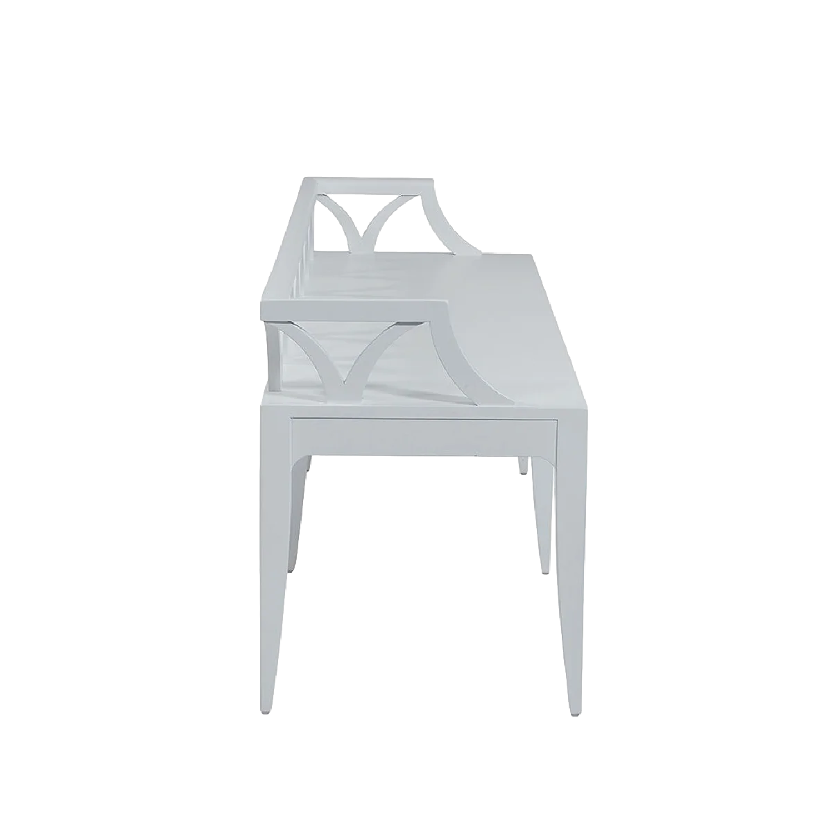 Cascade Oak Bench - White - Image 2