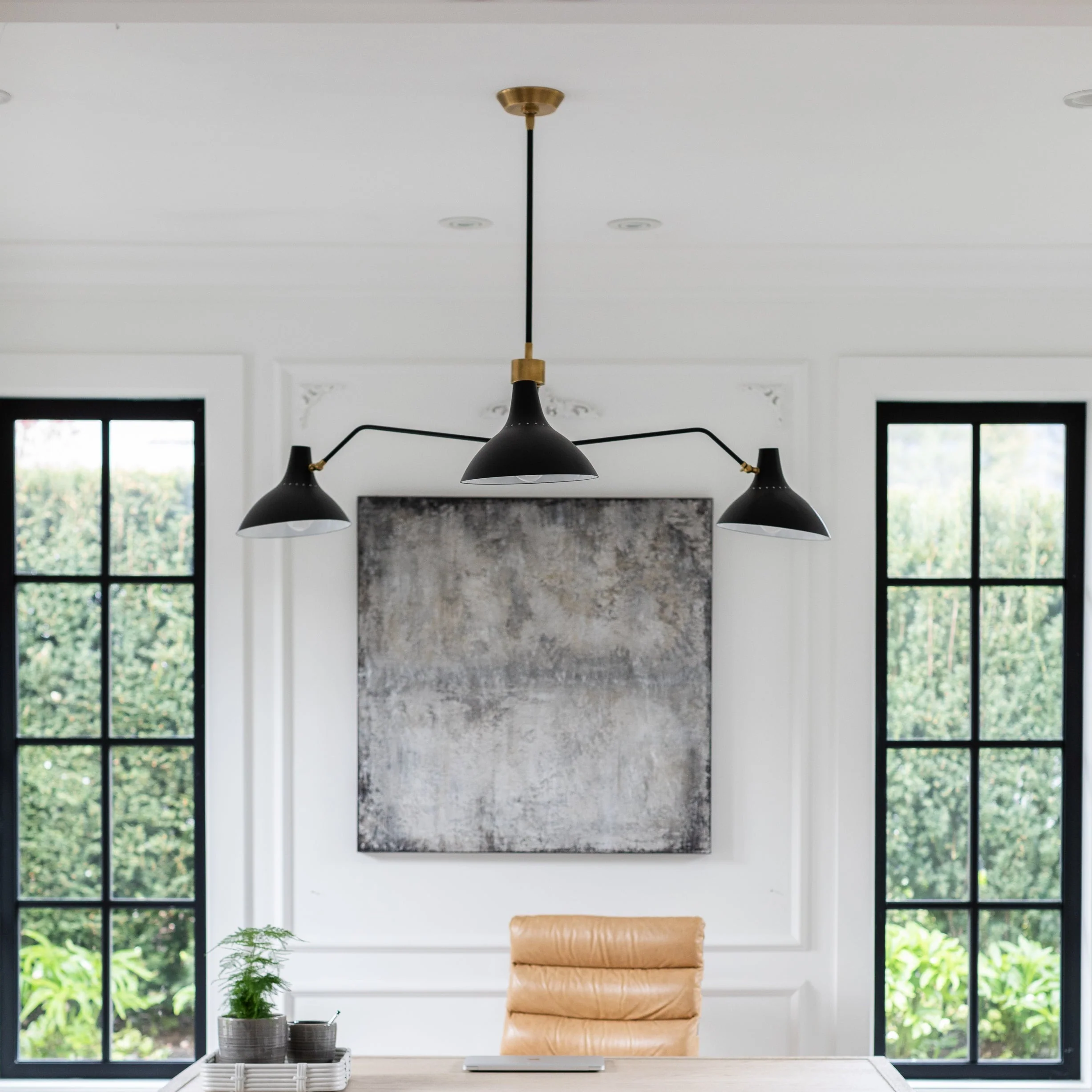Charlton Triple Arm Chandelier - Image 2