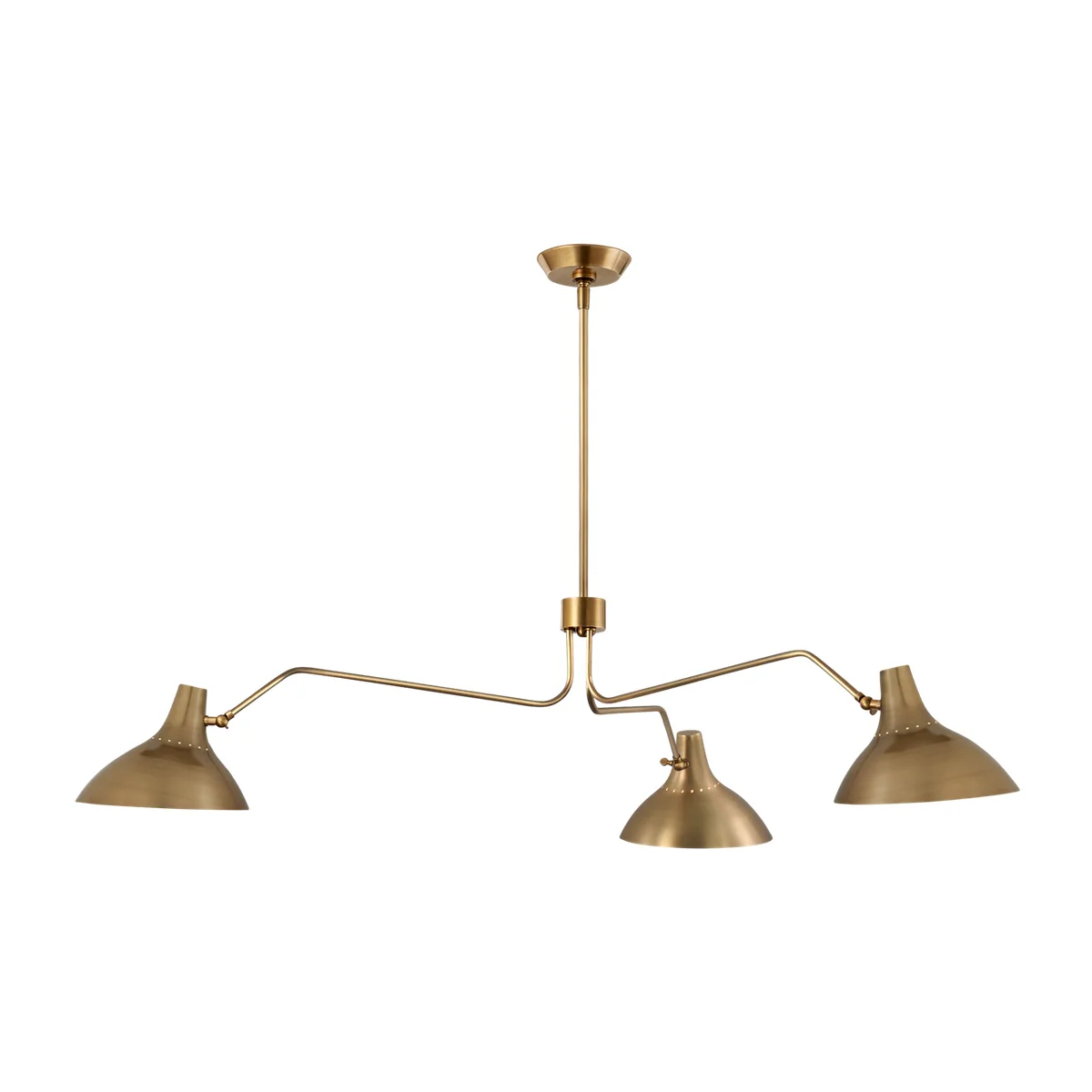 Charlton Triple Arm Chandelier - Image 3