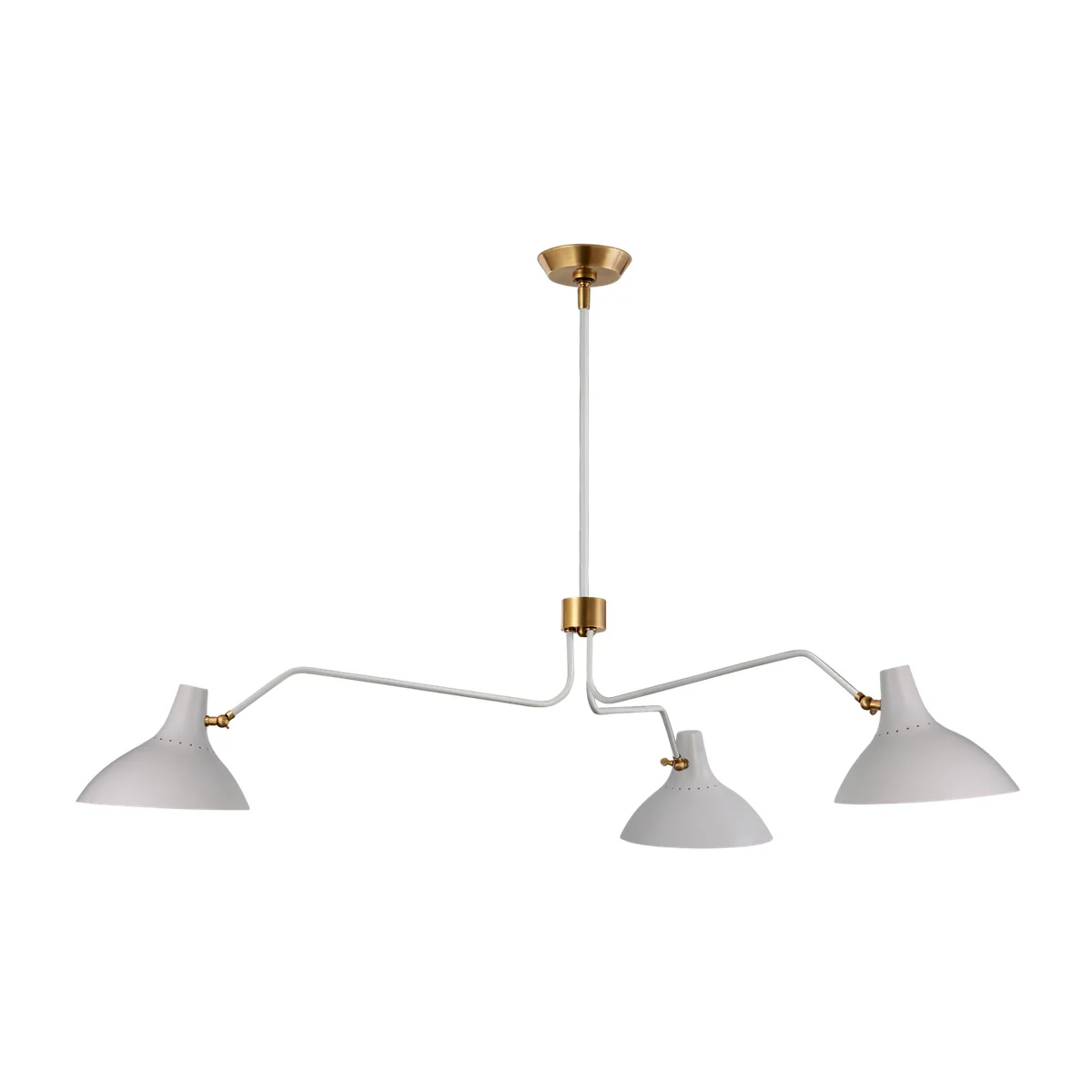 Charlton Triple Arm Chandelier - Image 4