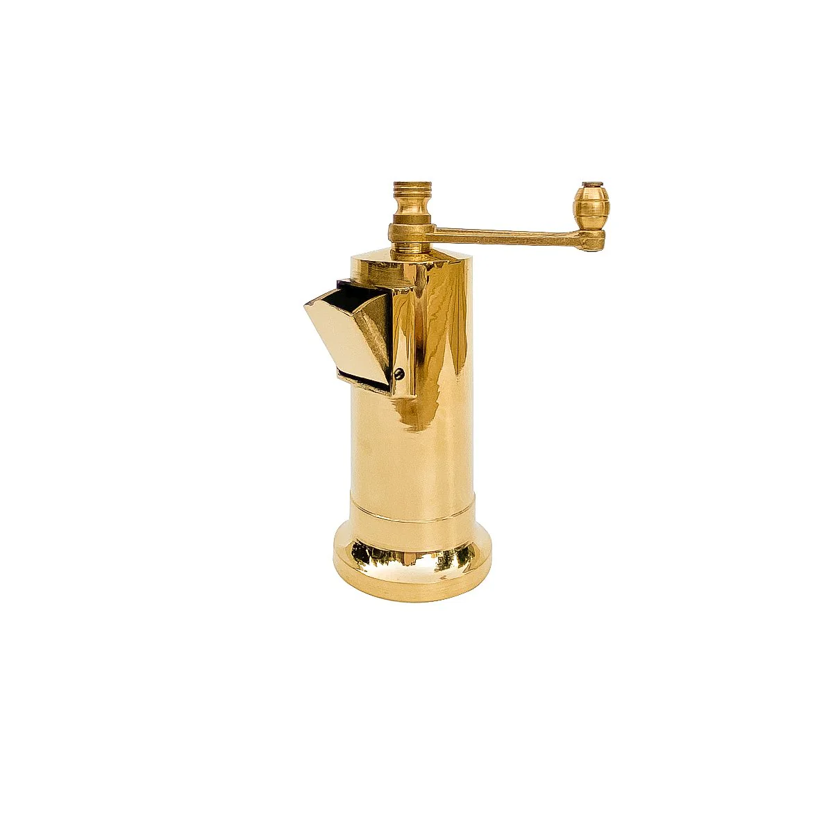 Chef's Mate Brass Pepper Mill - Image 3