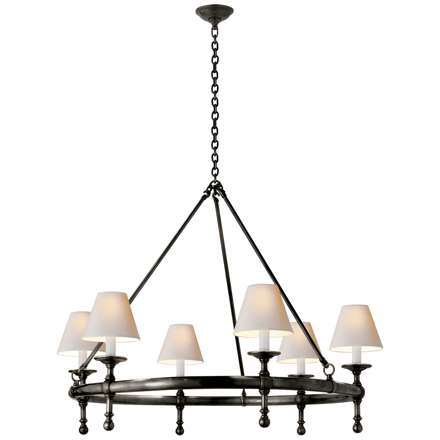Classic Ring Chandelier - Image 3
