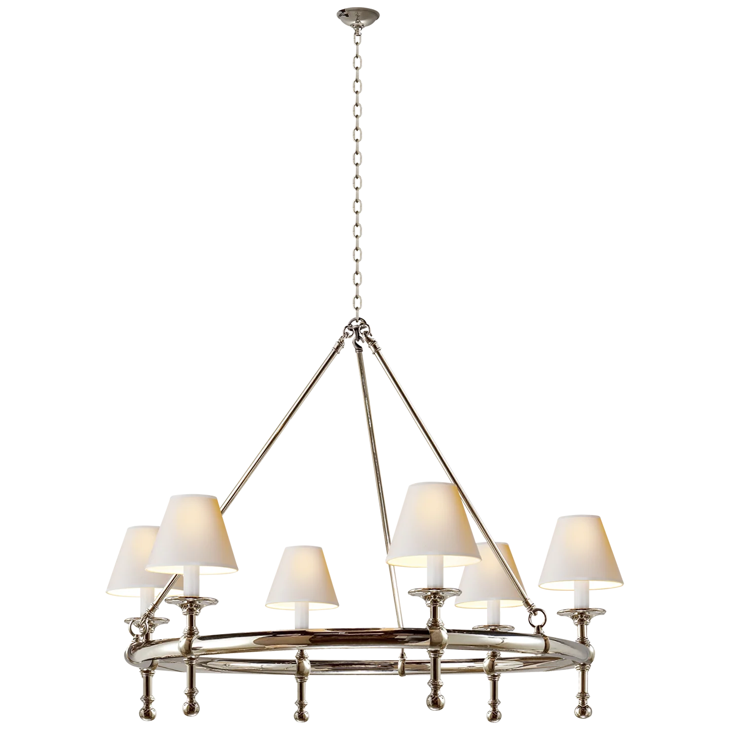 Classic Ring Chandelier - Image 4