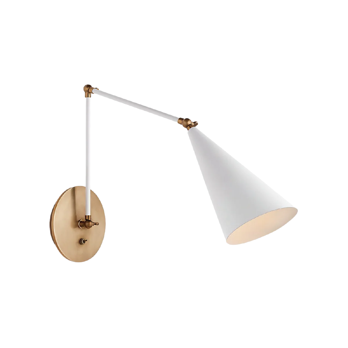 Clemente Double Arm Library Sconce