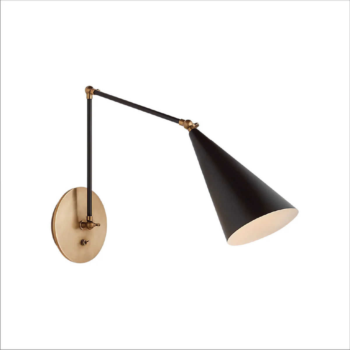 Clemente Double Arm Library Sconce - Image 2