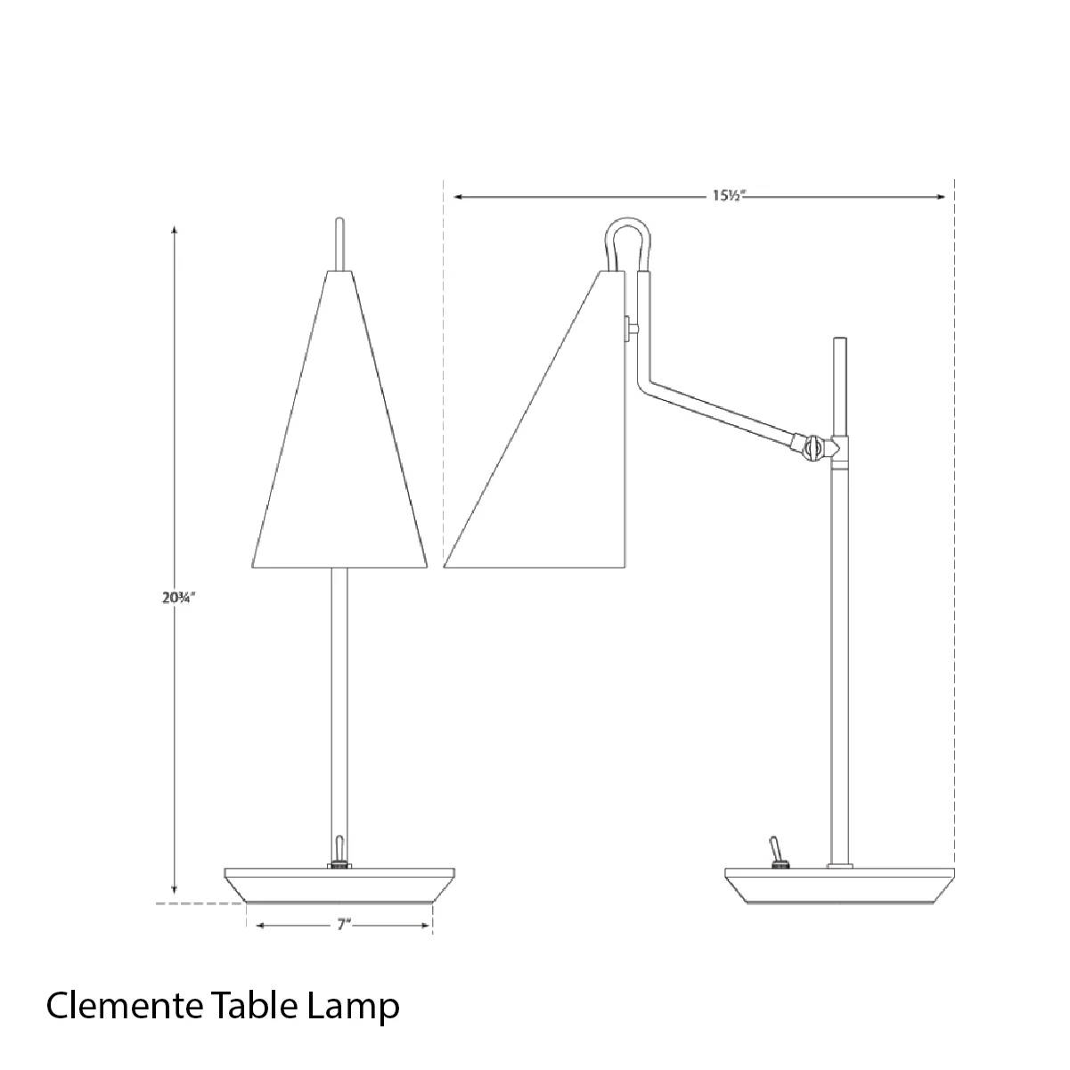 Clemente Table Lamp - Image 4