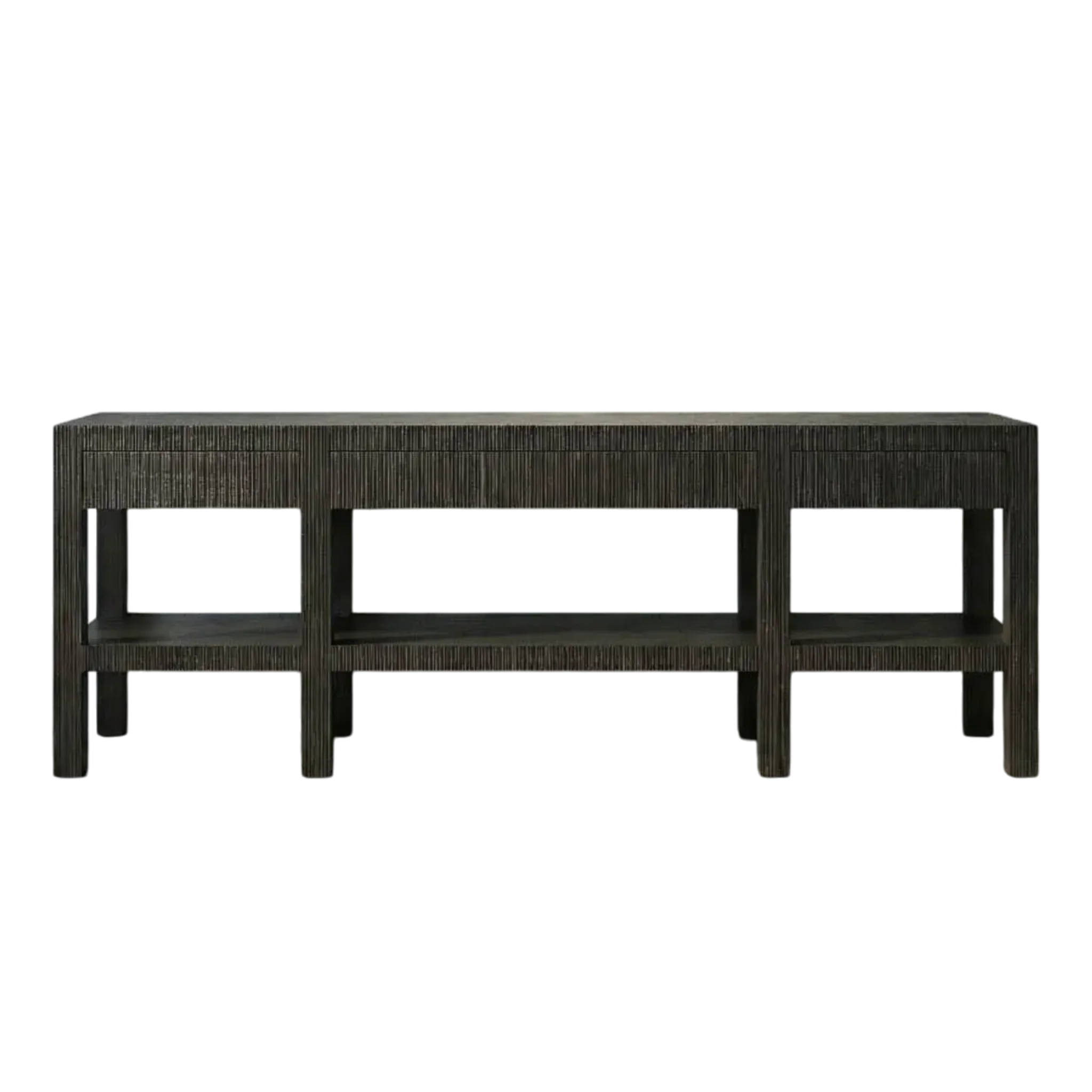 Conrad Console - Pale Black