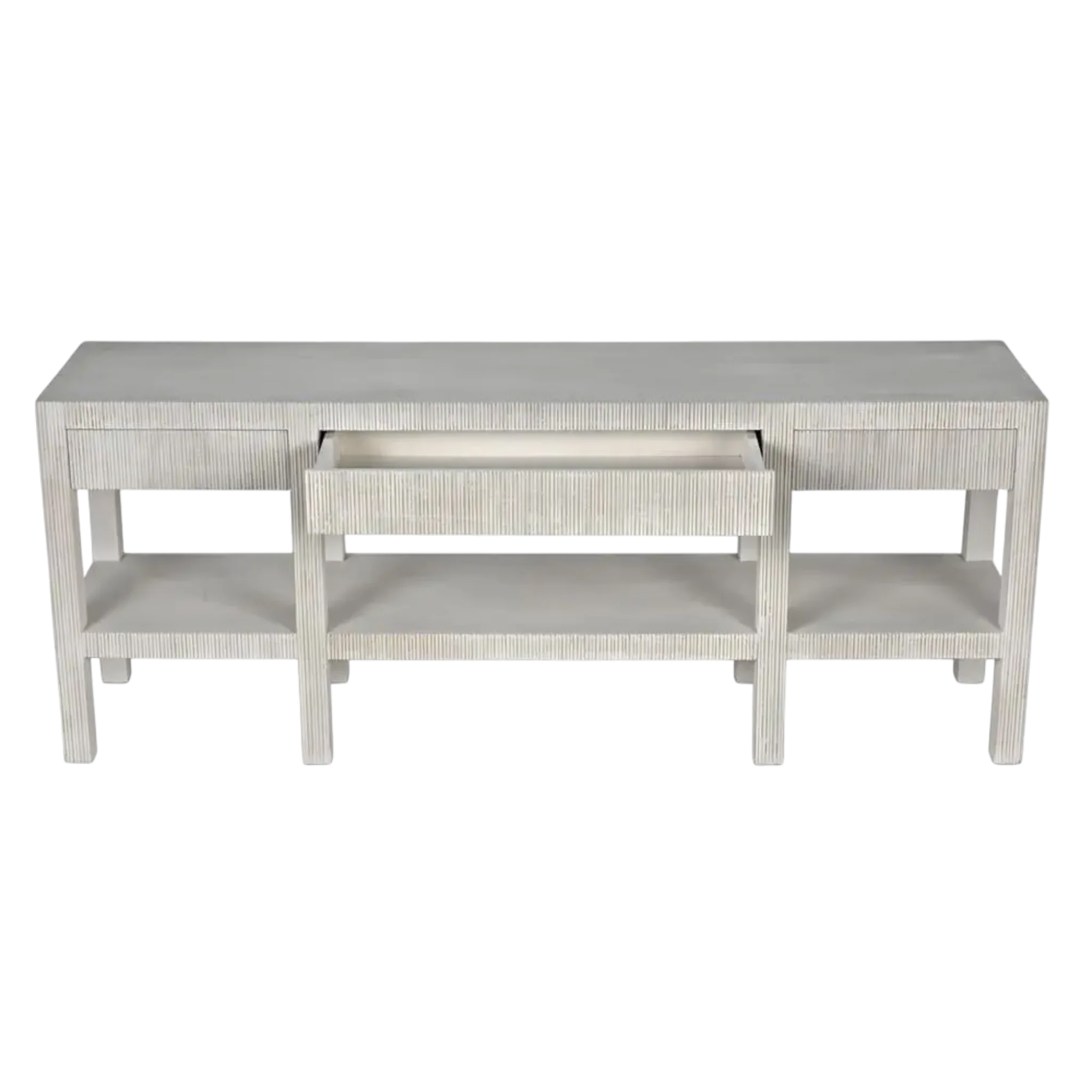 Conrad Console - White Wash - Image 3