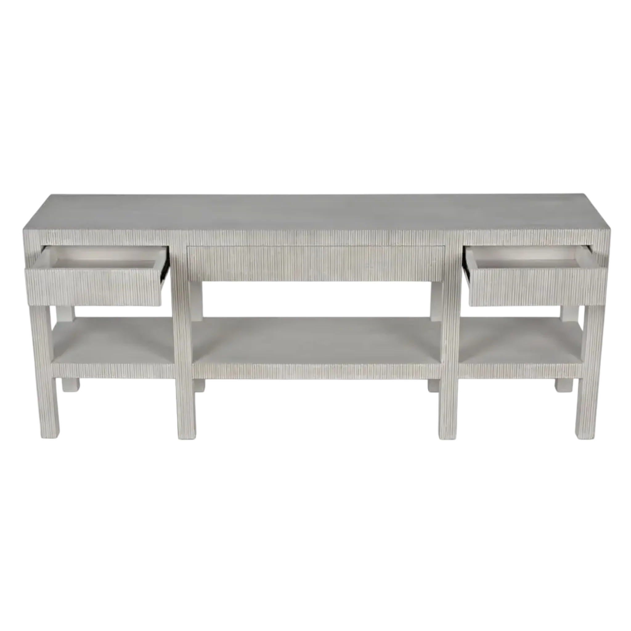 Conrad Console - White Wash - Image 4