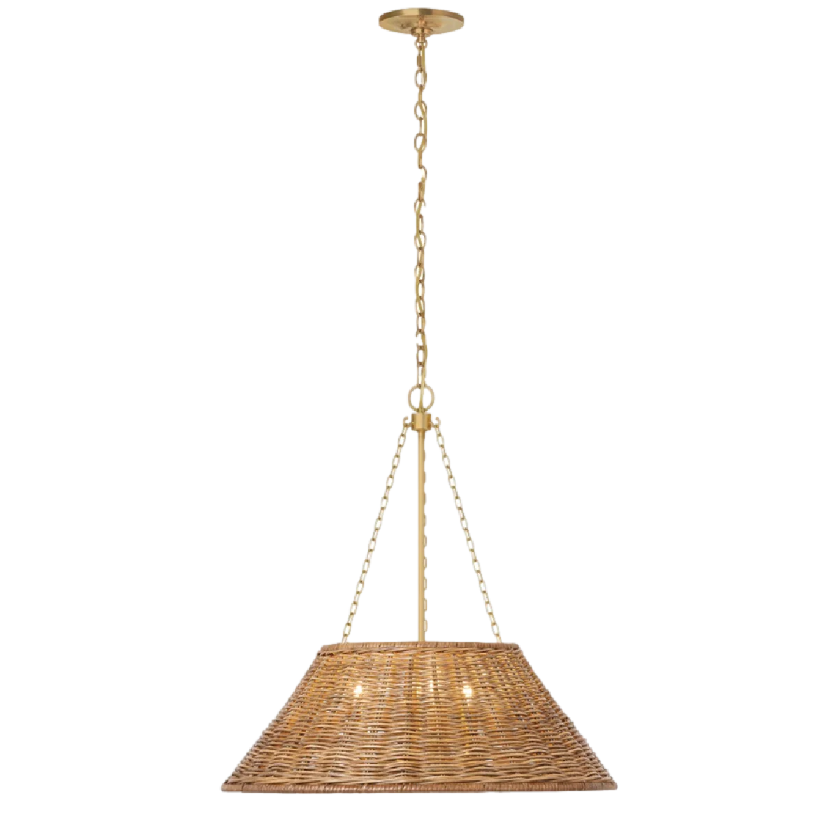 Corinne 24" Woven Hanging Shade - Image 4