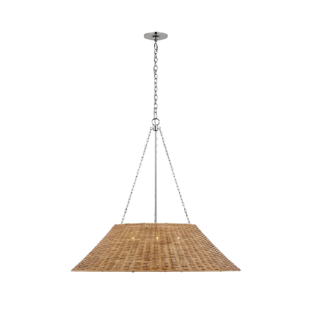 Corinne Extra Large Woven Hanging Shade - Image 3