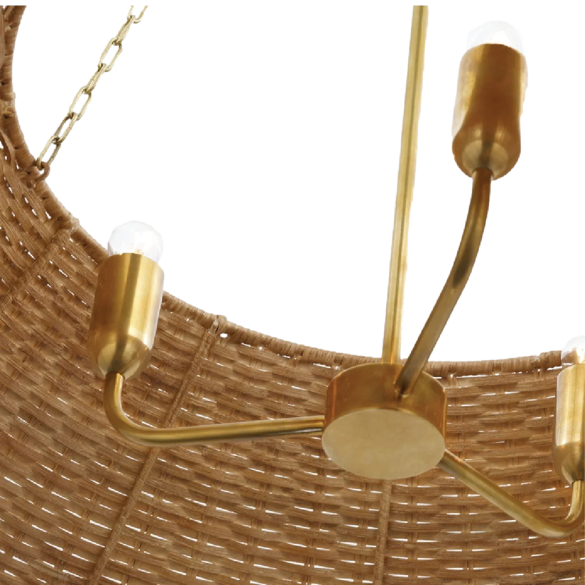 Corinne Extra Large Woven Hanging Shade - Image 4