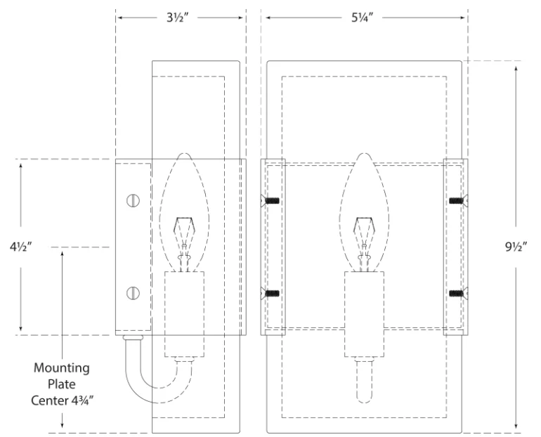 Covet Wide Clip Bath Sconce - Image 4