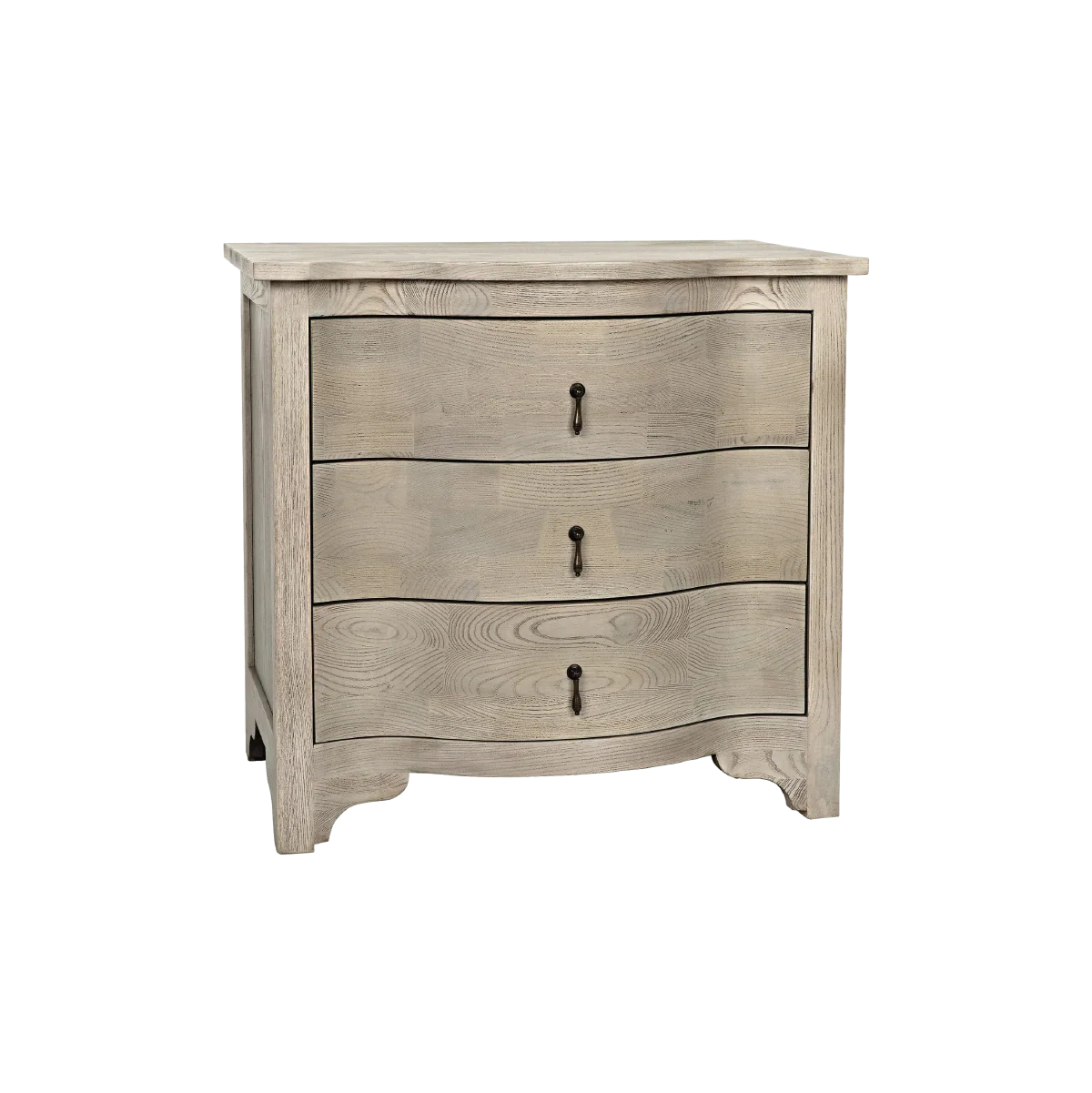 Curved Front Side Table - Image 3