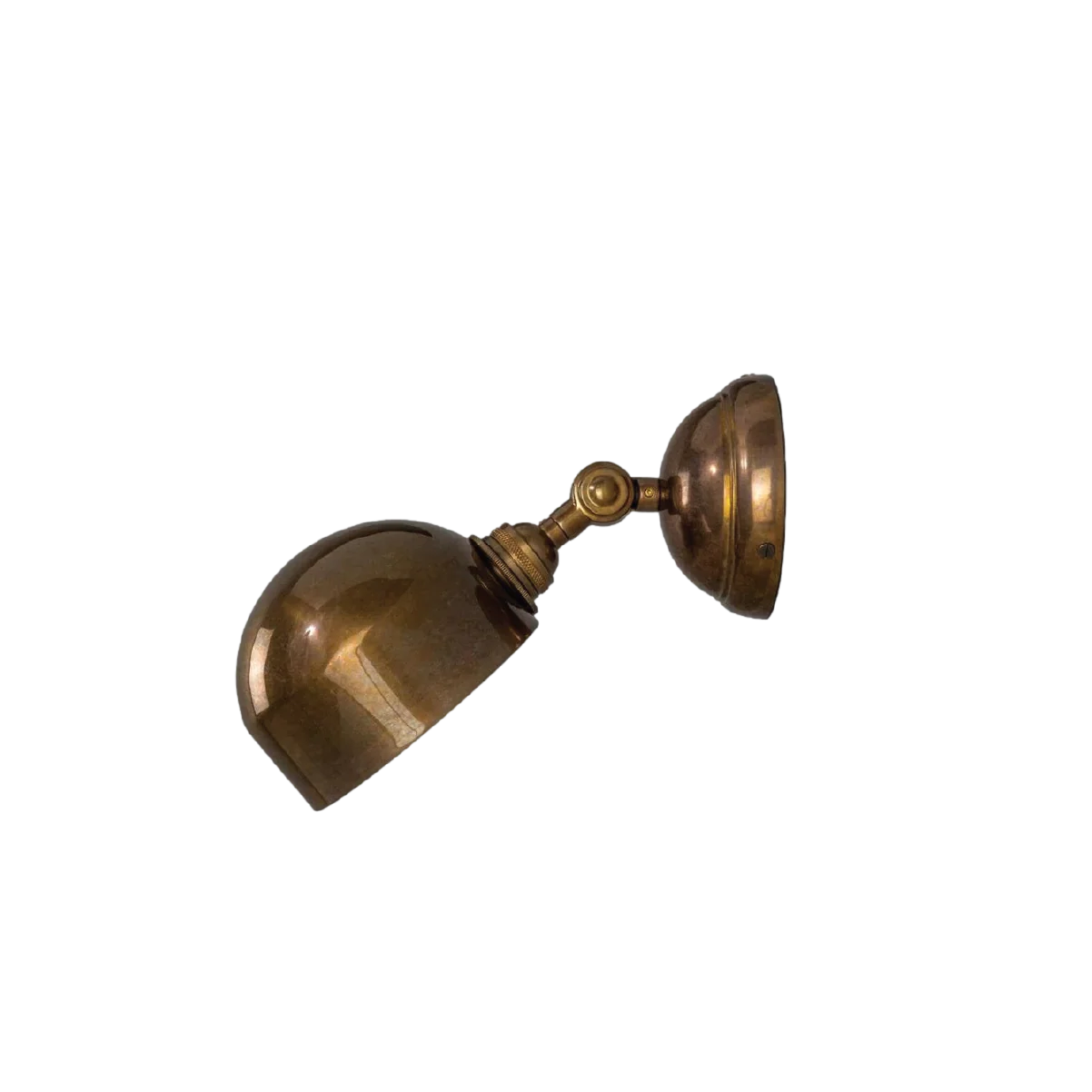 Dale Vintage Adjustable Brass Picture Light - Image 3