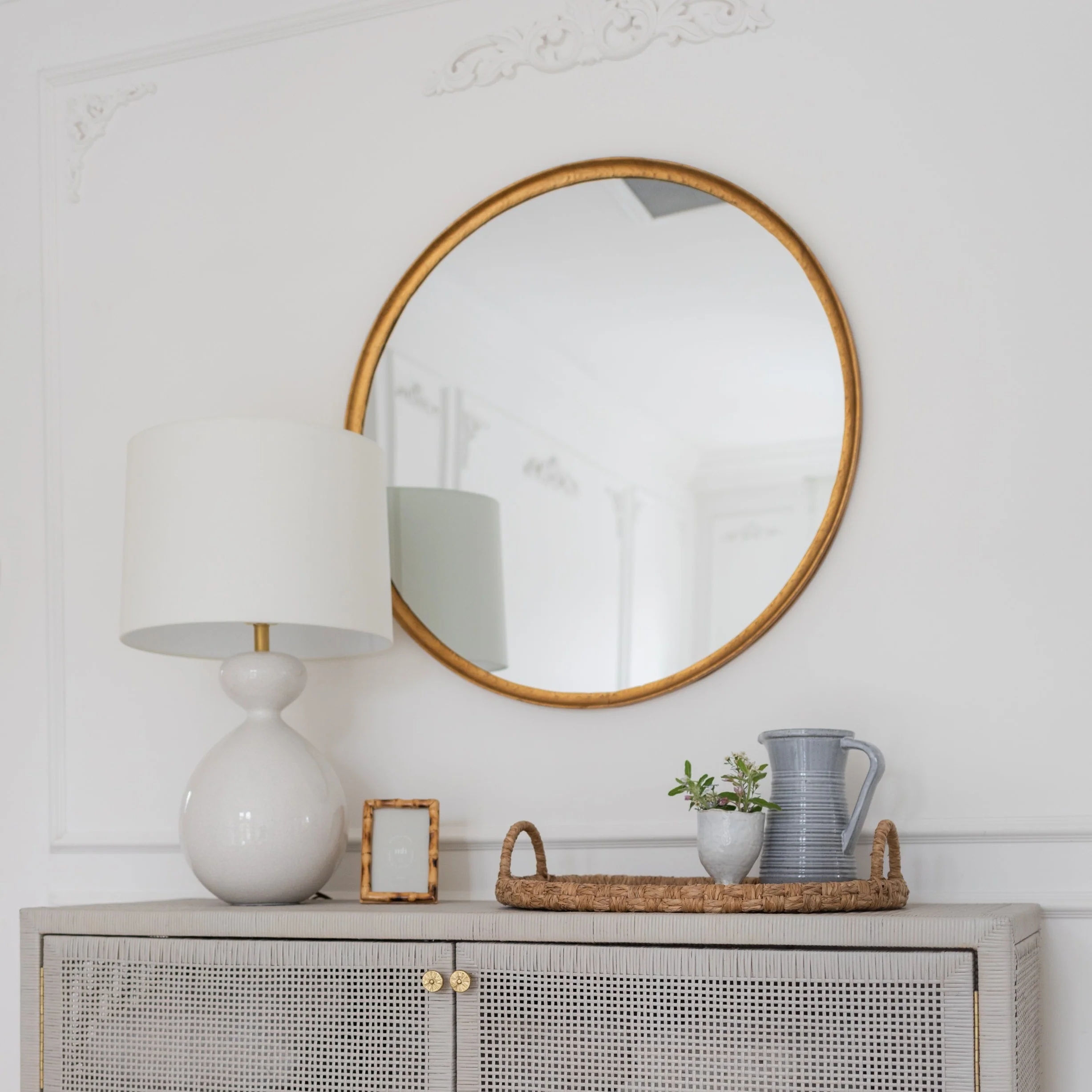 Daniella Round Mirror - Image 2