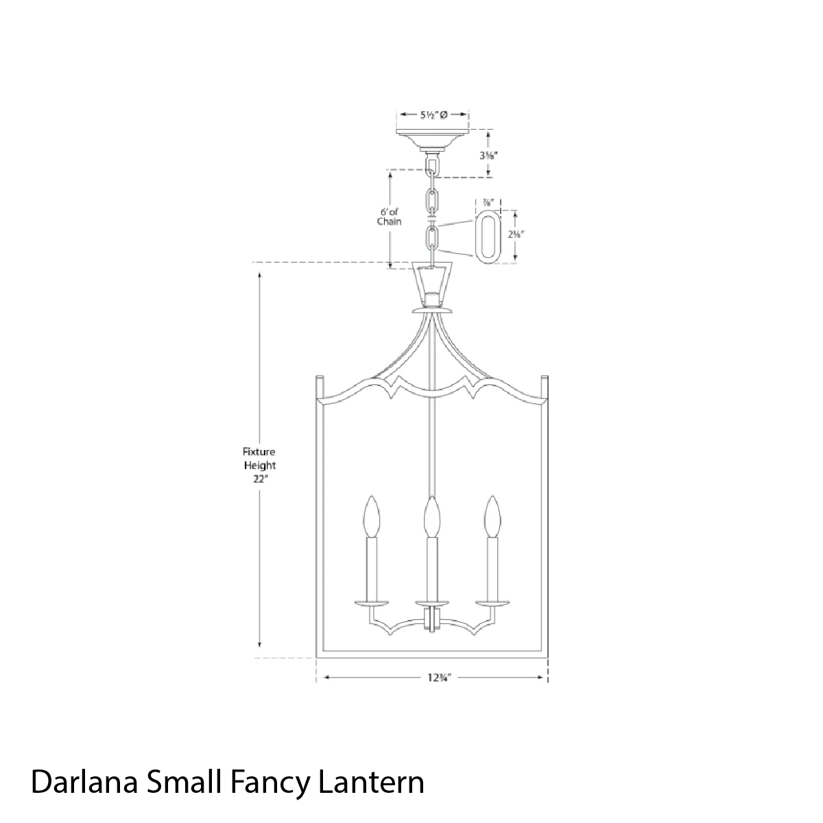 Darlana Fancy Lantern - Image 8