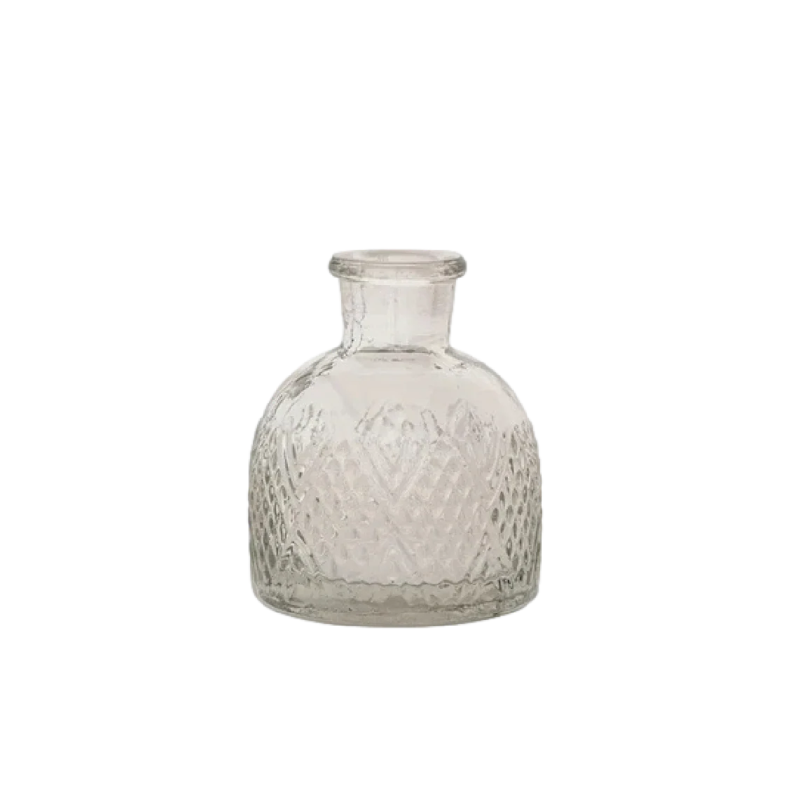 Camille Pressed Glass Vases - Image 3