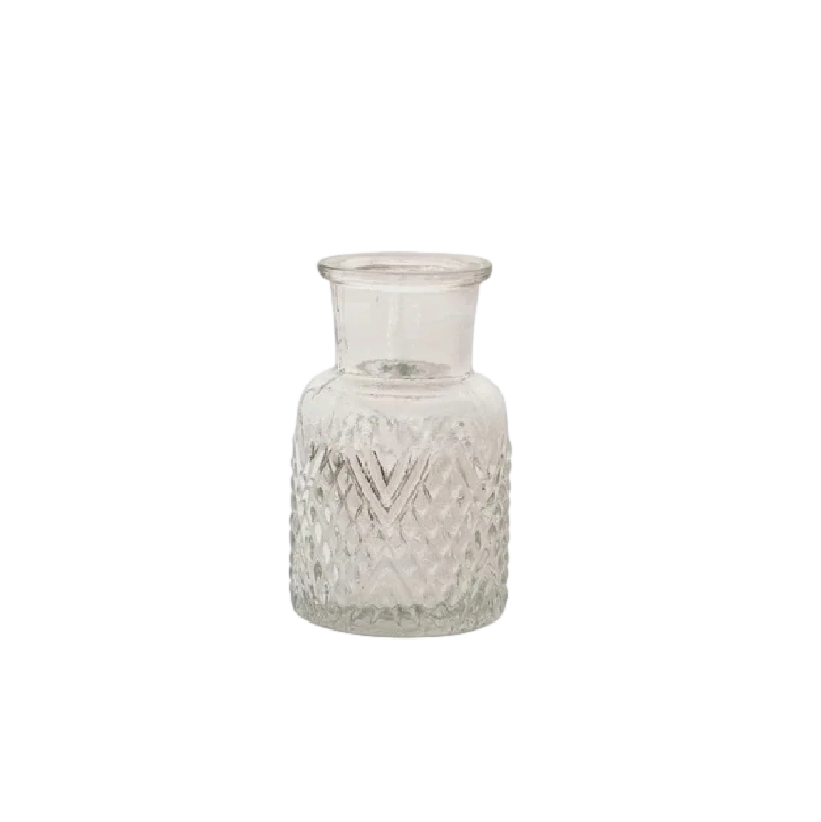 Camille Pressed Glass Vases - Image 4