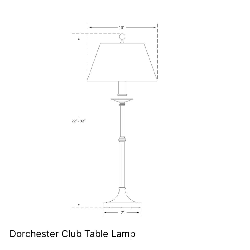 Dorchester Club Table Lamp - Image 4
