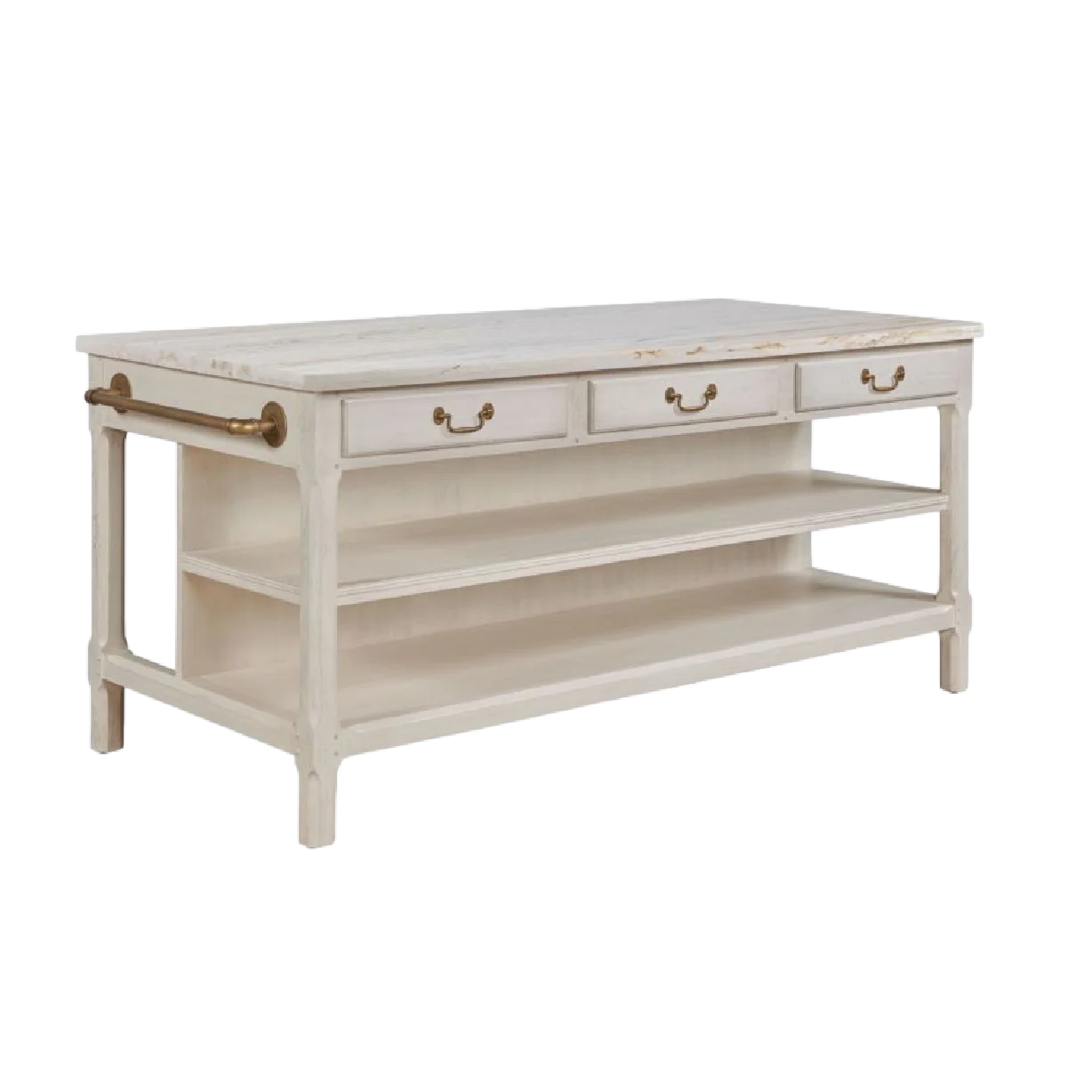 Draper's Table - White