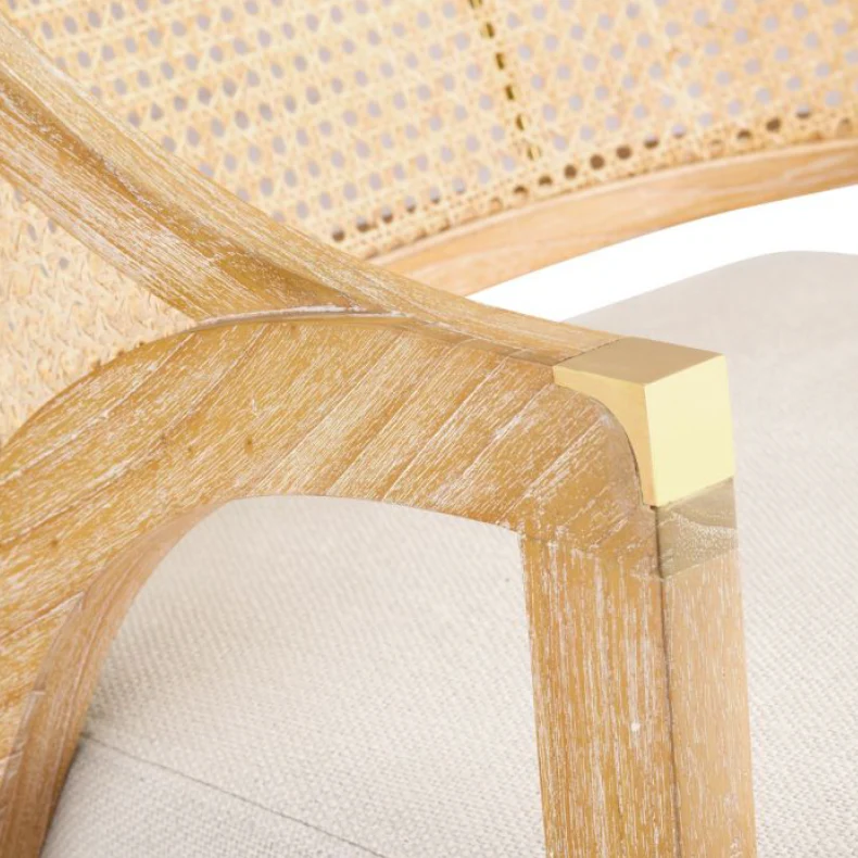 Edward Lounge Chair - Natural - Image 4