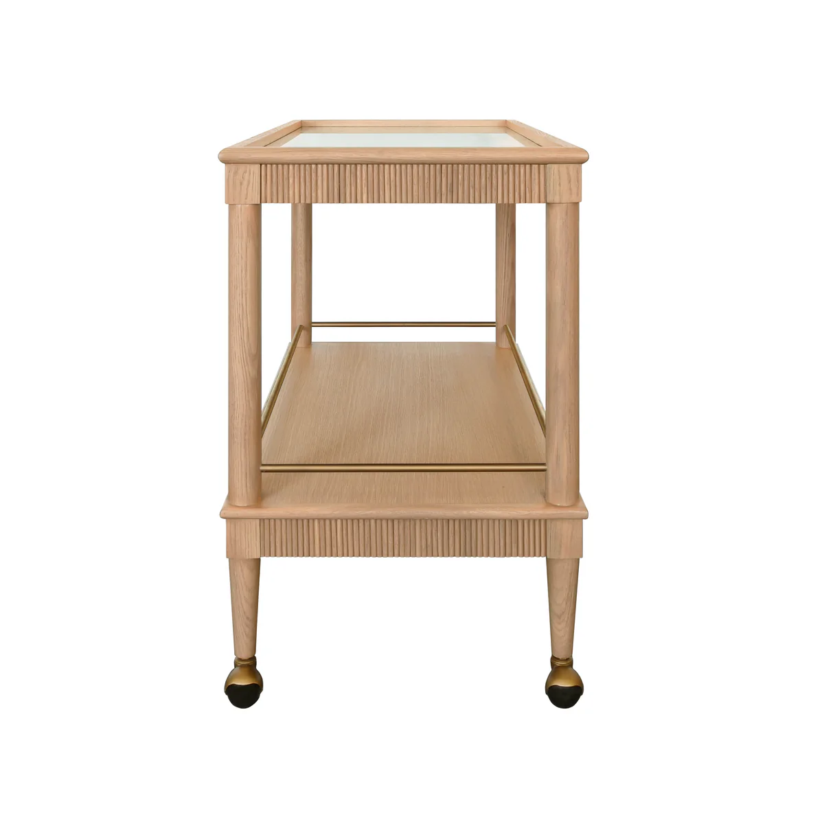 Elliot Bar Cart - Natural - Image 4