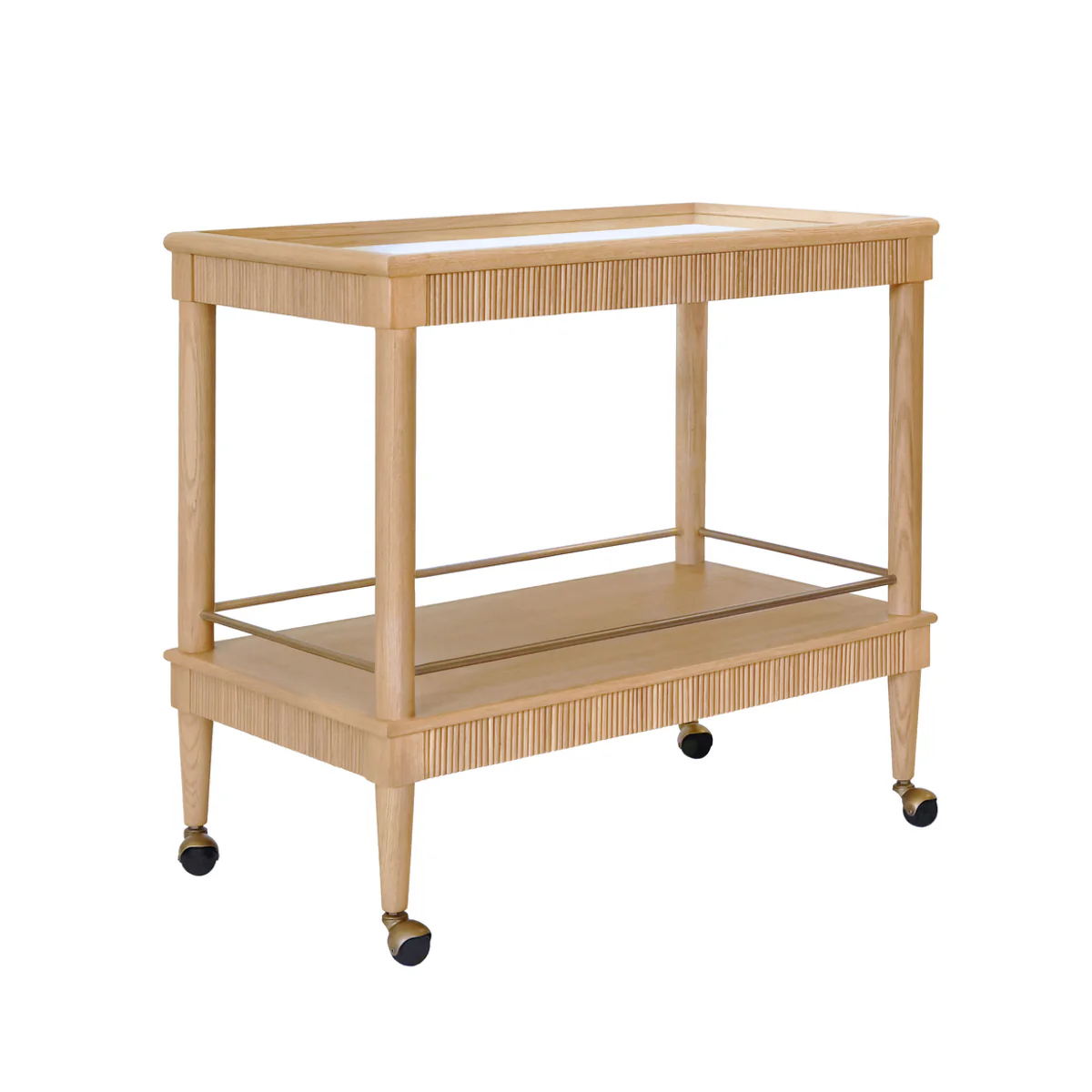 Elliot Bar Cart - Natural - Image 5