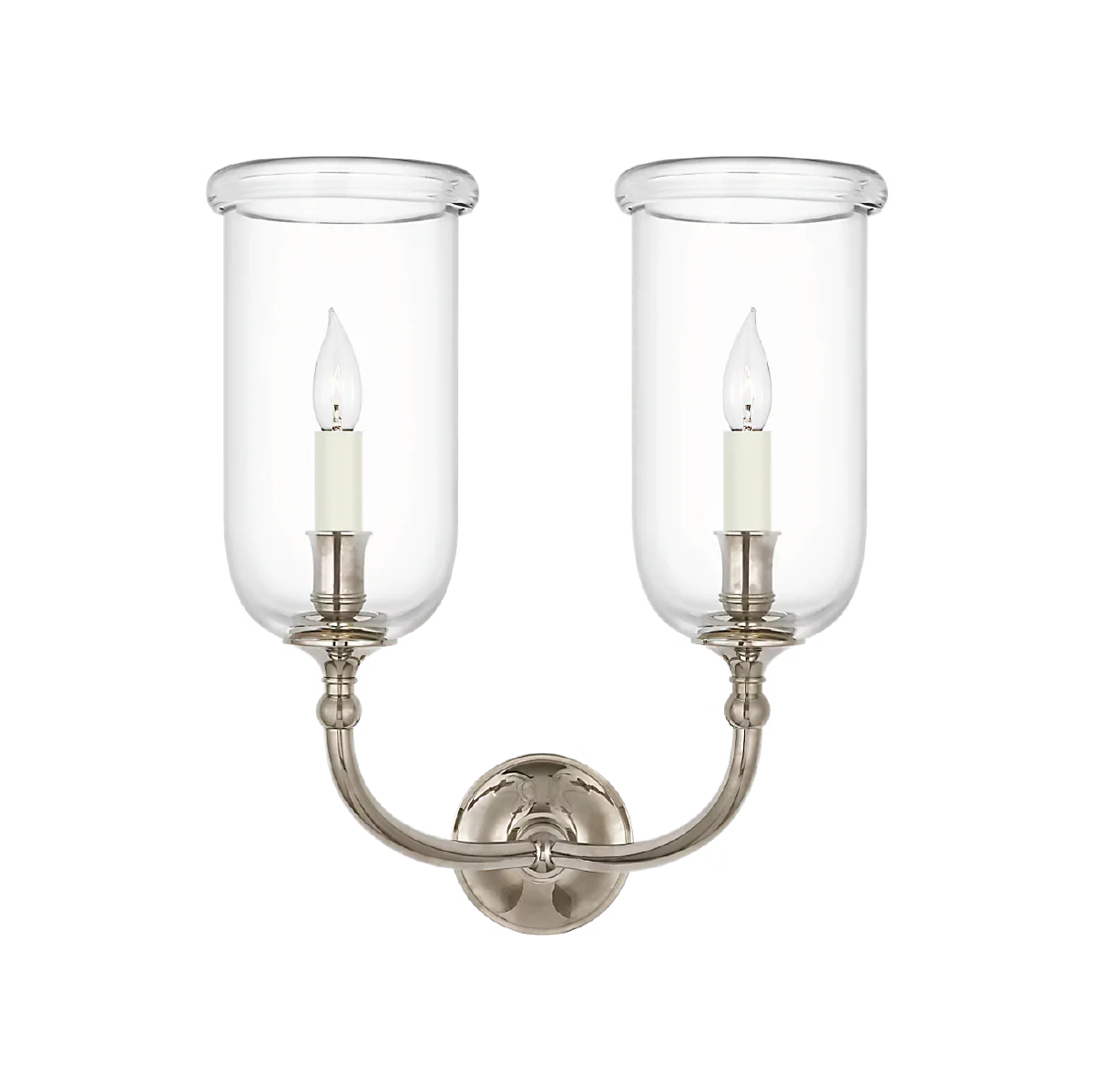 Embers 20" Double Hurricane Sconce