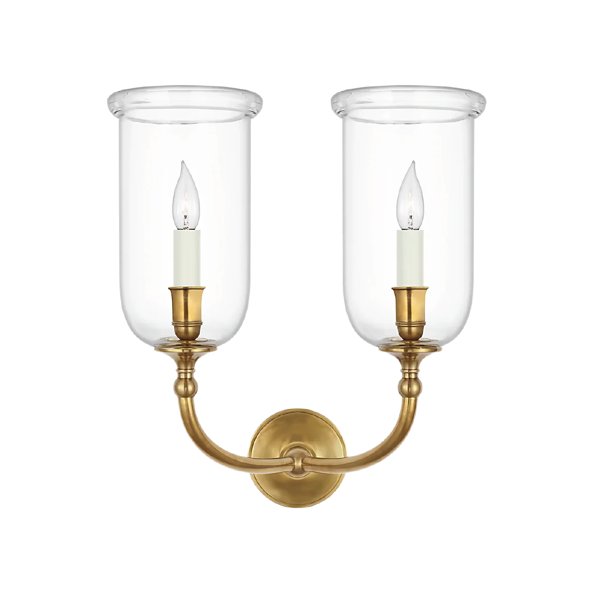 Embers 20" Double Hurricane Sconce - Image 2